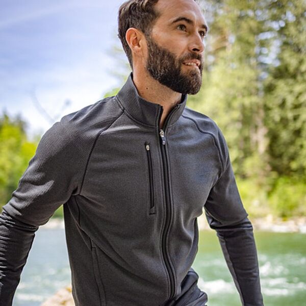 Cutter & Buck Cutter & Buck Peshastin Eco Fleece Recycled Mens Full Zip Jacket MCK01326 Cutter & Buck Peshastin Eco Fleece Recycled Mens Full Zip Jacket Thumbnail